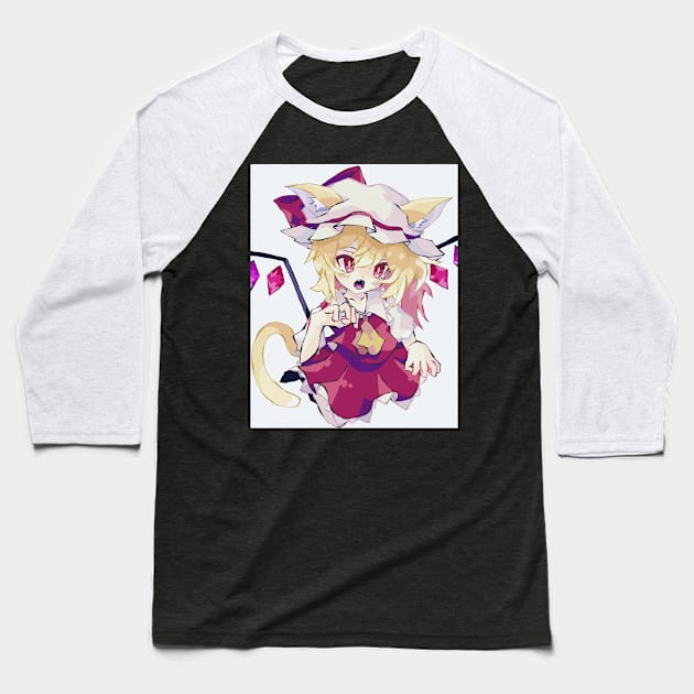 Flandre Baseball T-Shirt by Ohitsu_art